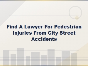 Iowa Lawyer for Pedestrian Street Accident Injuries